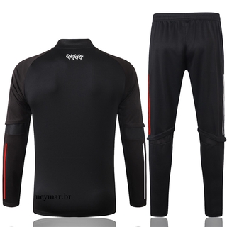 20 / 21 Bayern BFC Black Soccer Wear Jacket and pants (2)