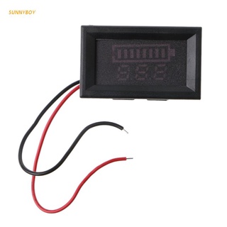 SUNNYBOY 12V Lead-Acid Battery Status Capacity LED Display Indicator Digital Voltmeter Tester