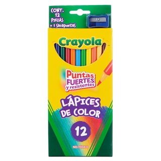 Lapices De Colores Redondos Crayola Con 12 Piezas