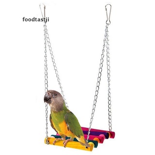 [st] mascota pájaro loro periquito cacatúa jaula hamaca columpio juguetes colgantes juguete.