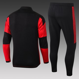 Camiseta Del Equipo De Fútbol AC Milan 2020-2021 Conjunto De Camiseta Y Pantalón De Alta Calidad Para Hombre (2)