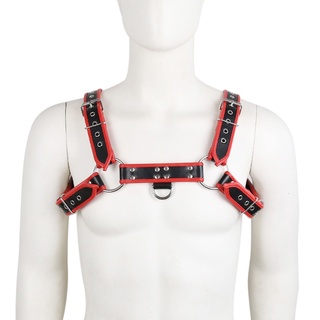 Hula Male's Belts Bdsm Leather Body Straps Men Chest Harness Costumes Adult Toys (7)