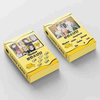 creative korea 55 bts bts butter pequeña tarjeta lomo tarjeta colección postal tarjeta j1o6