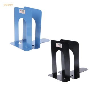 papel simple estilo metal sujetalibros soporte de hierro soporte antideslizante soporte de escritorio soporte para libros