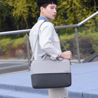 Men's Fashion Laptop Bag Messenger Bag Oxford Shoulder Bag Office Briefcase Business Handbag