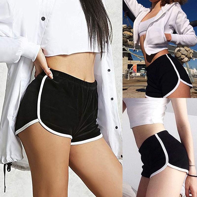 XIA-Pantalones Cortos Deportivos Para Mujer Estilo Elegante Para Yoga Playa