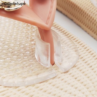 (Guadalupe) 1 Par De Almohadillas De Zapatos Autoadhesivas De Silicona Suave Transparentes Sandalias Flip-Flops mx
