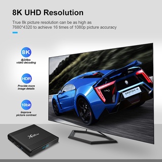 X96 Air 8K 2+16G Amlogic Android 9.0 OS Quad Core TV Box WIFI 64Bit UHD 3D Media ☆shbarbieHao