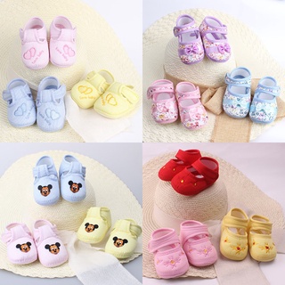 *LHE Fashion Flower Baby Shoes Anti-skid Soft Outsole Cute Bowknot Toddlers Shoes