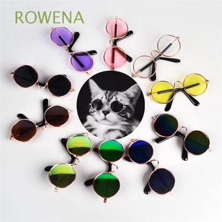 rowena encantadoras gafas de sol para mascotas/suministros de ropa de ojos/lentes de sol/fotos/accesorios multicolor para perros/gatos/accesorios para mascotas/multicolor