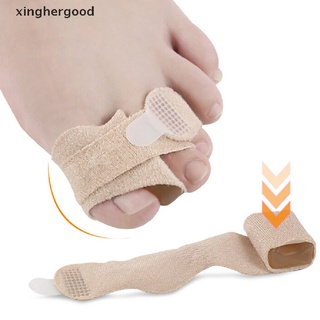 xinghergood dedo del dedo del pie enderezador del dedo del pie martillo corrector del dedo del pie vendaje separador del dedo del pie férula envoltura xhg
