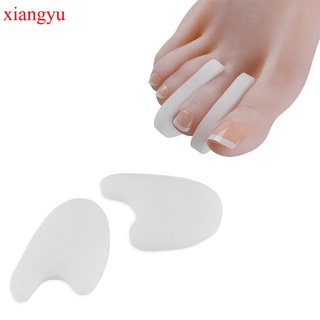 Xiangyu 6 piezas separador de dedos del dedo del pie de Gel de silicona Hallux Valgus juanete de maíz ampollas alivio del dolor dedos del pulgar proteger ortopédico cuidado del pie Pedicura