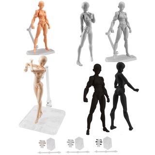 She/He Figures Body Kun Chan Set PVC Action Figure Doll Toy Gift 13cm