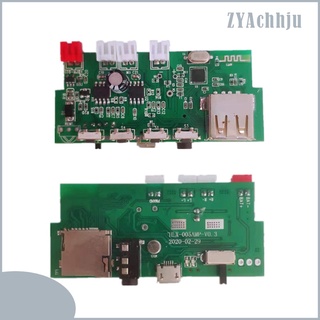 USB Decoder Board, 5V Bluetooth Module, AUX Audio Module Player, FM Radio w/ Power Amplifier, 2 x 3W Support MP3 USB TF