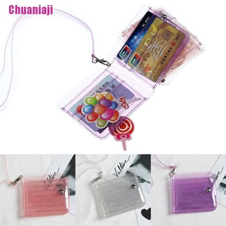 [Chuaniaji] monedero transparente PVC transparente Jelly Bag Mini monedero monedero transparente