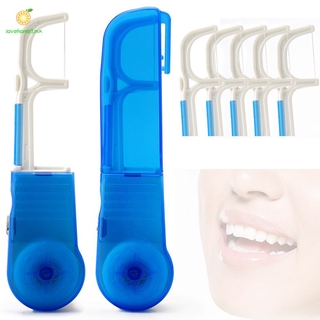 Dental Floss Holder Tooth Cleaning Portable Teeth Oral Care Tool Household Trave