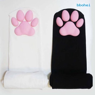 Bbohei/calcetines De Alta calidad 3d De tubo Alto/suave/con forma De Pata De gatito Rosa Para Cosplay