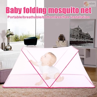 Mosquitera para cama portátil plegable para recién nacidos/tienda de viaje para niños/instalación gratuita