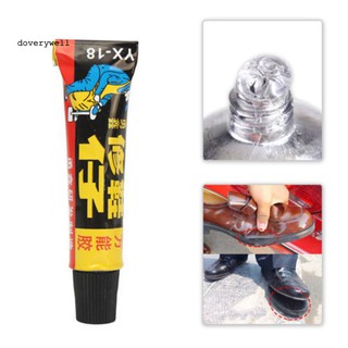 dyl 18ml super adhesivo reparación pegamento para zapatos de cuero de goma tubo de lona herramienta (9)