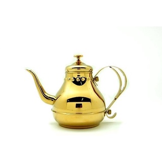 Tetera egipcia con filtros decorativos de té