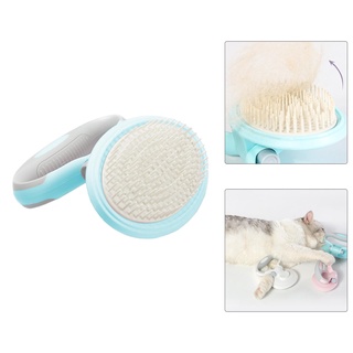 Folding Cat Brush Grooming Foldable Handle Massaging Brush for Tangled Hair Massage