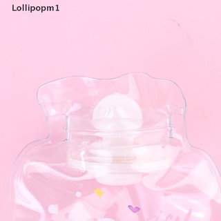Lollipopm1 lindo transparente botella de agua caliente Treasur Mini a prueba de explosiones calentador de manos MY