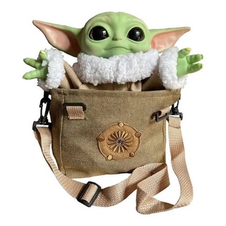 Muñeco Baby Yoda sin Sonido Con Mochila Articulado (1)
