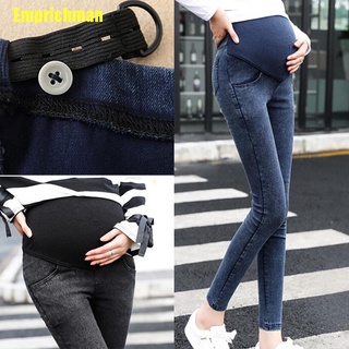 [Emprichman] moda mujeres embarazadas pantalones delgados Skiny Jeans Casual pantalones vaqueros de maternidad