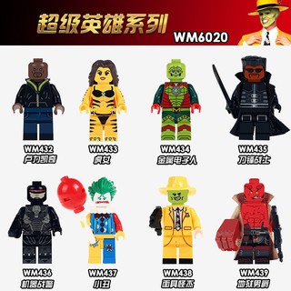 WM6020 WM432 Luke Cage Compatible Con Lego Minifigures Blade Thanos Iron Man Hawkeye Marvel Vengadores Endgame Bloques De Construcción Juguetes De Niños