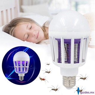 New LED Light Electric Insect Killer Fly Bug Mosquito Trap Lamp Pest Catcher guides