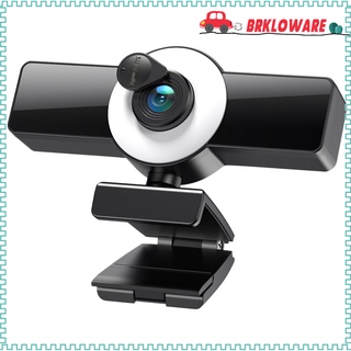 Business Webcam with Microphone & Privacy Cover USB Computer Camera Auto-Focus 120-degree Wide Angle for PC Laptop