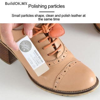[BuildOK] Borrador De Limpieza De Gamuza De Piel De Oveja Para El Cuidado De Los Zapatos De Cuero Limpiador [MX] (8)
