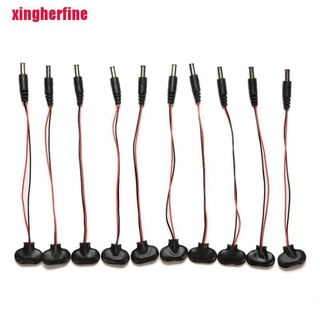 Xingherfine 2 pzs Tipo T 9v Dc cable De alimentación De batería Jack Barril Conector Para Arduino Novo Xgf