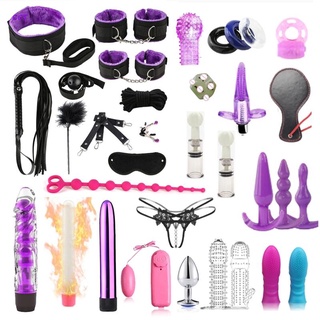 Got 35 pzs/juego de juguetes Para Adultos productos sexuales Bondage juego de esposas Para bebés/juguetes sexuales/juguetes sexuales Para mujer