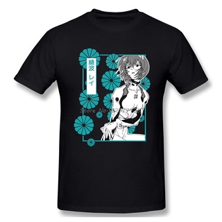 Hombre Camisetas Ayanami Rei Ikari Shinji Asuka Langley Soryu Anime