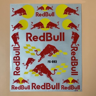 Red Bull - pegatina reflectante para motocicleta, carreras, coche, Universal, impermeable (6)