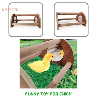 umiyatk creative pollo perca loro juego soporte de juguete dientes de molienda para pollo