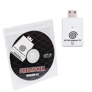 claudia111 dc sd tf adaptador de tarjeta lector v2 para sega dreamcast y disco con cargador de arranque dreamshell (5)