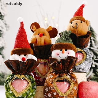[retc] bolsa de regalo de navidad regalos bolsa de caramelo galletas caja de regalo embalaje decoración de navidad m2 (1)