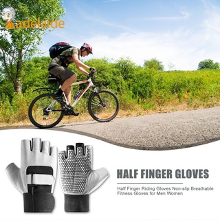 * guantes de medio dedo de medio dedo para montar herramientas al aire libre, antideslizante, transpirable, para hombres y mujeres