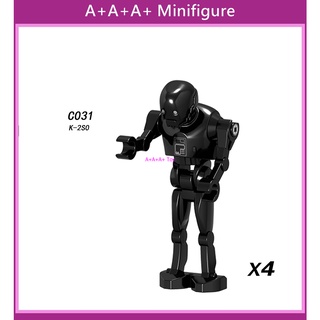 lego minifigures star wars c014 bloques de construcción juguetes para niños