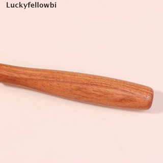 [luckyfellowbi] cuchara de cera de sellado anti-caliente mango de madera retro de cera de estampado de cucharas sellos artesanía [caliente] (4)