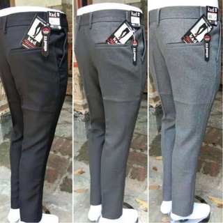 Ready FTVKQ FORMAL hombres SLIMFIT pantalones de oficina básico WOLL tela. Z90 productos