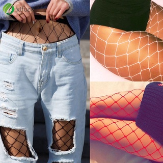 【Ready stock】 Fishnet Stockings High Waist Comfortable Stretchy Women Fishnet Pantyhose for Daily Life