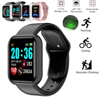 reloj digital de presión arterial monitor de ritmo cardíaco hombres mujeres pulsera inteligente ip67 impermeable deporte fitness tracker para android ios
