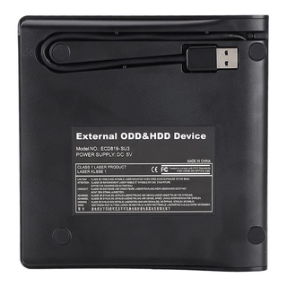 Shas unidad externa de CD/DVD-RW reproductor de DVD unidad de DVD externa para Laptop CD ROM quemador (6)