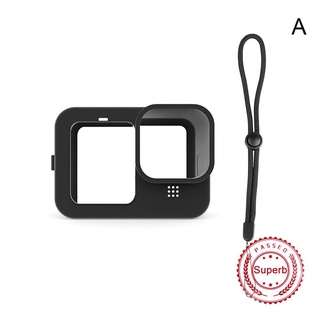 Suitable For Gopro 9 Silicone Sleeve Hero 9 Body Shatter-Resistant I7L3 Len R8F7 G6K5 Bare P5Z2 F6Q7