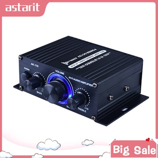 Ak-170 inalámbrico Bluetooth HiFi Audio amplificador de potencia 200W+200W 2-CH con RCA In