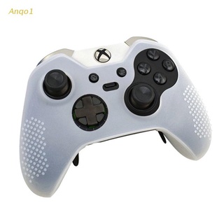 Anqo1 Protective Cover Cap Analog Thumb Sticks Grip Soft Silicone Case Anti-Slip Waterproof for XBOX Ones Gamepad Controller