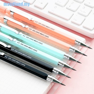 [bueno]1 lápiz mecánico de 2,0 mm de plomo recargable lápiz automático para examenes dibujar (4)